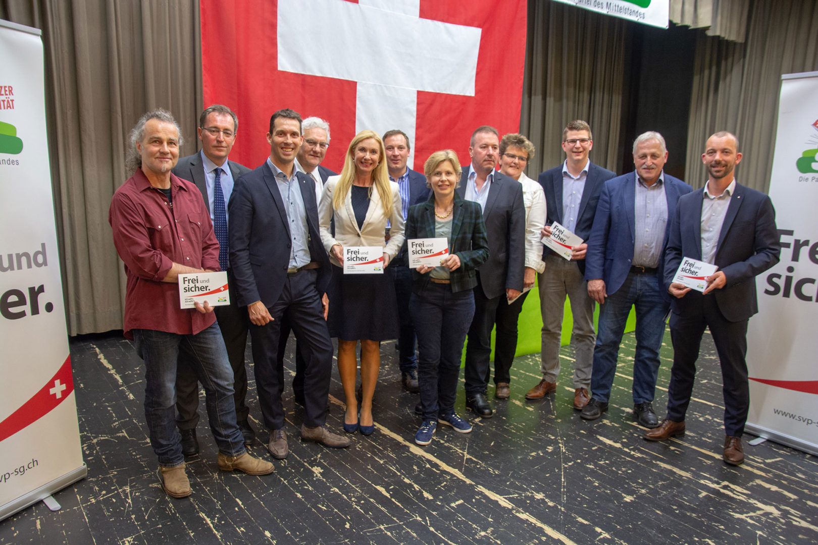 Ich bedanke mich bei allen Delegierten der SVP St.Gallen für die Nomination zu Ihrem Nationalratskandidat