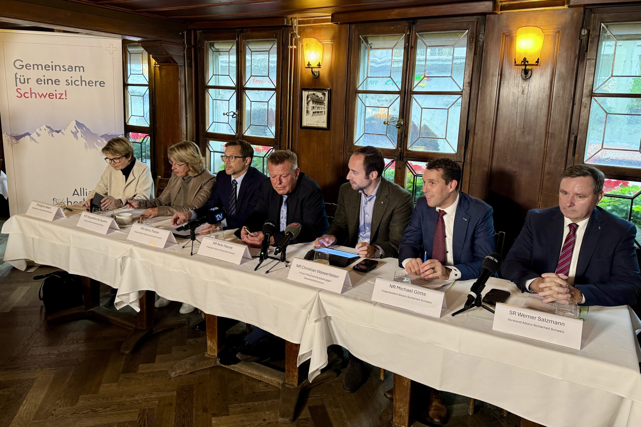 Bern: Allianz Sicherheit Schweiz kämpft gegen Extremismus