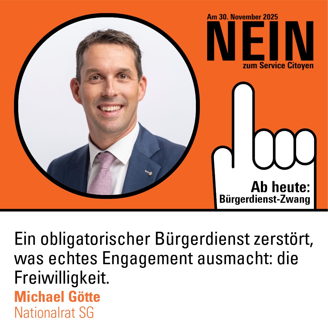Am 30. November NEIN zur Abschaffung der Wehrpflicht – Nein zur «Service-Citoyen-Initiative»